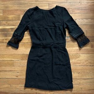 Sessun black lace dress